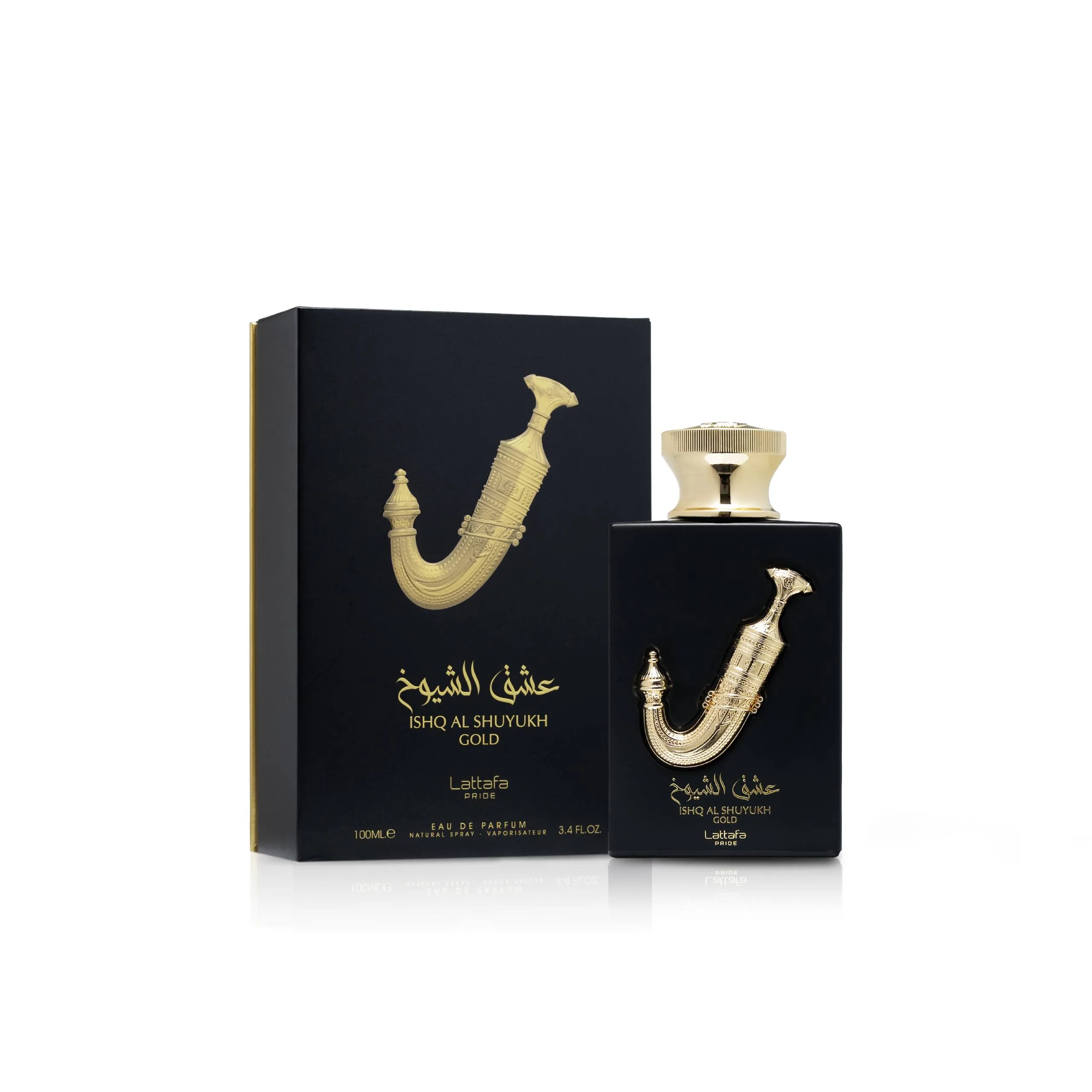عطر ادکلن ادوپرفیوم لطافه مدل عشق الشیوخ گلد حجم 100 میلی لیتر (اصل)